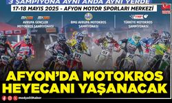 Afyon’da Motokros heyecanı yaşanacak