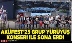 AKÜFEST’25 Grup Yürüyüş konseri ile sona erdi