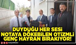 Duyduğu her sesi notaya dökebilen otizmli genç hayran bırakıyor!