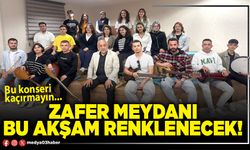 Zafer Meydanı bu akşam renklenecek!