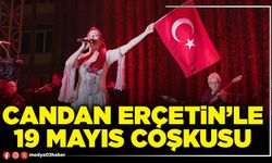 Candan Erçetin’le 19 Mayıs coşkusu