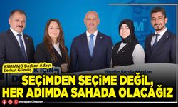Seçimden seçime değil, her adımda sahada olacağız