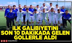 İlk galibiyetini son 10 dakikada gelen gollerle aldı