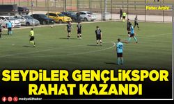 Seydiler Gençlikspor rahat kazandı