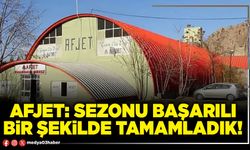 Afjet: Sezonu başarılı bir şekilde tamamladık!