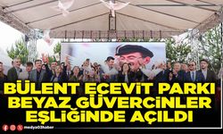 Bülent Ecevit Parkı beyaz güvercinler eşliğinde açıldı