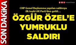 Özgür Özel’e yumruklu saldırı