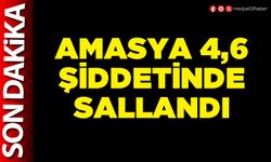Amasya 4,6 şiddetinde sallandı