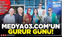 medya03.com’un gurur günü!