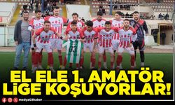 El ele 1. Amatör lige koşuyorlar!
