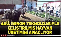 AKÜ, genom teknolojisiyle geliştirilmiş hayvan üretimini amaçlıyor