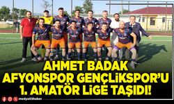 Ahmet Badak Afyonspor Gençlikspor’u 1. Amatör lige taşıdı!