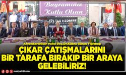 Çıkar çatışmalarını bir tarafa bırakıp bir araya gelebiliriz!