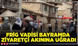 Frig Vadisi bayramda ziyaretçi akınına uğradı