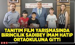 Tanıtım film yarışmasında birincilik Sadıbey İmam Hatip Ortaokuluna gitti