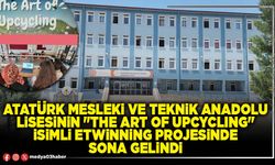 Atatürk Mesleki ve Teknik Anadolu Lisesi nin "THE ART OF UPCYCLING" isimli eTwinning projesinde sona gelindi