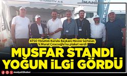 MUSFAR standı yoğun ilgi gördü