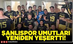 Şanlıspor umutları yeniden yeşertti!
