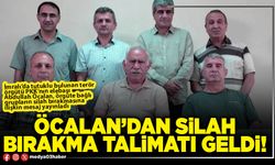 Öcalan’dan silah bırakma talimatı geldi!