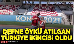 Defne Öykü Atılgan Türkiye ikincisi oldu