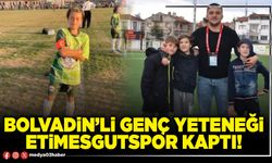Bolvadin’li genç yeteneği Etimesgutspor kaptı!