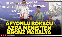 Afyonlu bokscu Azra Memiş’ten bronz madalya