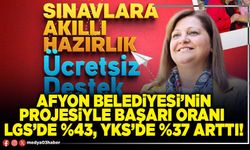 Afyon Belediyesi’nin projesiyle başarı oranı LGS’de %43, YKS’de %37 arttı!
