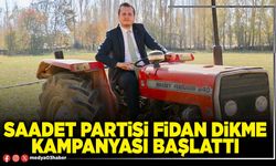 Saadet Partisi fidan dikme kampanyası başlattı
