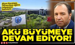 AKÜ büyümeye devam ediyor!