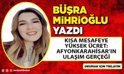 Kısa Mesafeye Yüksek Ücret: Afyonkarahisar’ın Ulaşım Gerçeği