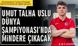 Umut Talha Uslu Dünya Şampiyonası’nda mindere çıkacak