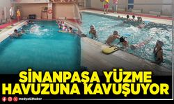 Sinanpaşa yüzme havuzuna kavuşuyor