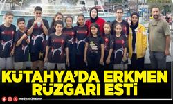 Kütahya’da Erkmen rüzgarı esti