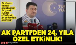 AK Parti’den 24. yıla özel etkinlik!