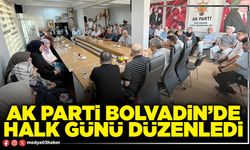 AK Parti Bolvadin’de halk günü düzenledi