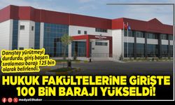 Hukuk Fakültelerine girişte 100 bin barajı yükseldi!