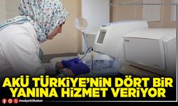 AKÜ Türkiye’nin dört bir yanına hizmet veriyor