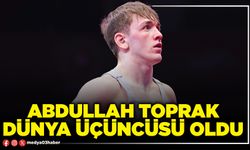 Abdullah Toprak Dünya üçüncüsü oldu