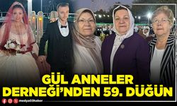 Gül Anneler Derneği’nden 59. düğün