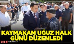 Kaymakam Uğuz Halk Günü düzenledi