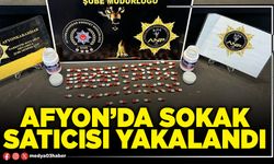 Afyon’da sokak satıcısı yakalandı