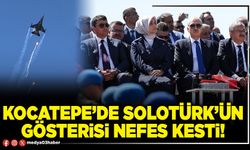 Kocatepe’de Solotürk’ün gösterisi nefes kesti!