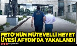 FETÖ’nün mütevelli heyet üyesi Afyon’da yakalandı