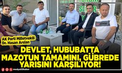 Devlet, hububatta mazotun tamamını, gübrede yarısını karşılıyor!