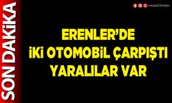 Erenler’de iki otomobil çarpıştı yaralılar var
