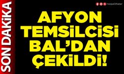 Afyon temsilcisi BAL’dan çekildi!