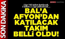 BAL’a Afyon’dan katılacak takım belli oldu!