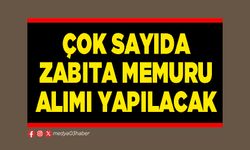 Çok sayıda zabıta memuru alımı yapılacak