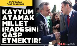 Kayyum atamak millet iradesini gasp etmektir!