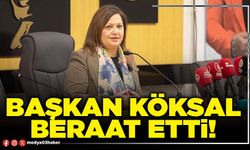 Başkan Köksal beraat etti!